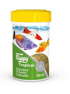 FLP010-FLOPPY TROPICAL SPIRULINA&GARLIC GRANULAT 100ML FLP010-FLOPPY TROPICAL SPIRULINA&GARLIC GRANULAT 100ML